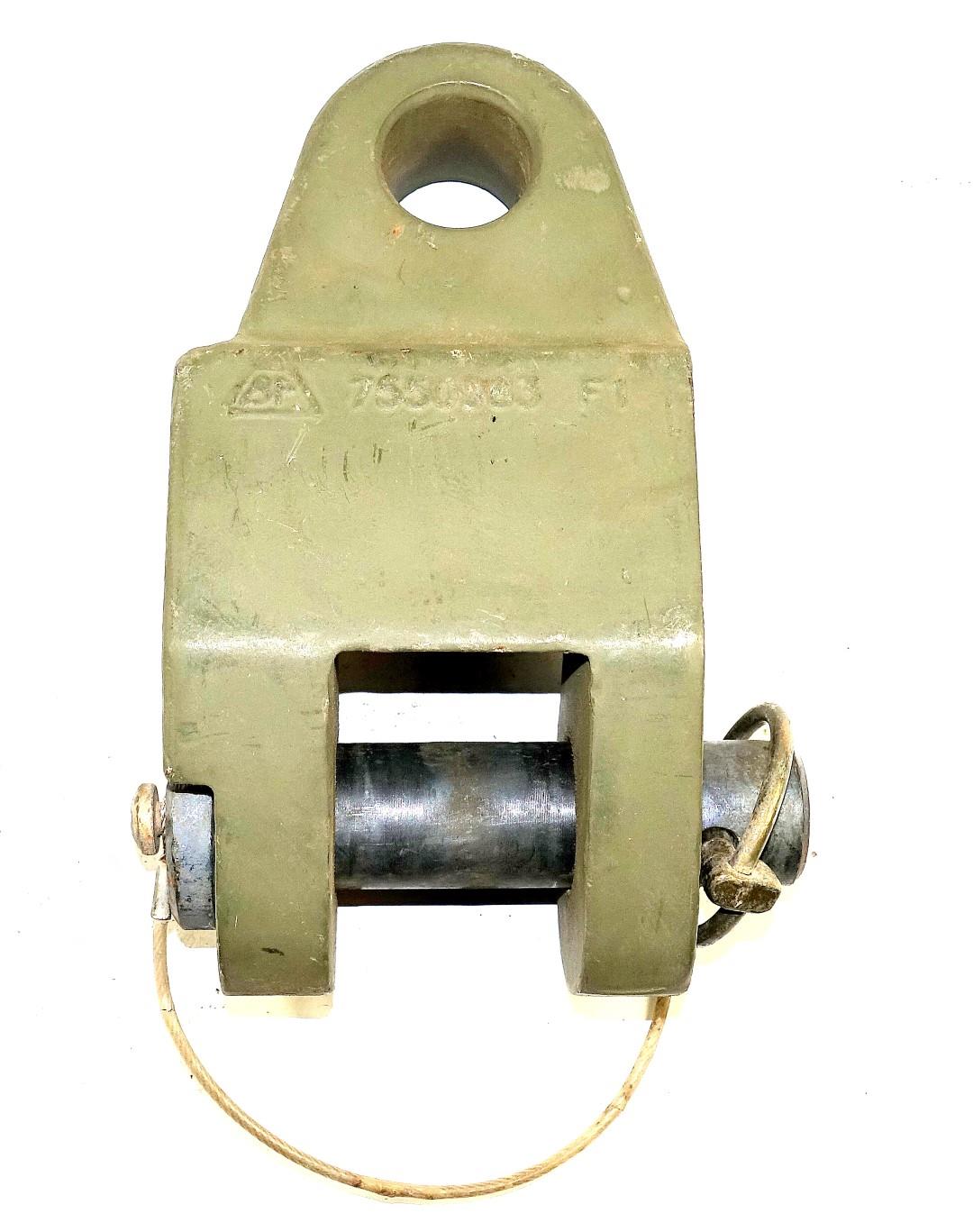 Military Tow Bar Feet Adapter with 1 Inch Pin (NSN 5340010239801), (PN